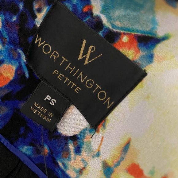 NWT-Worthington Women Multicolored Formal SizePS#NWT-2- - Picture 6 of 6